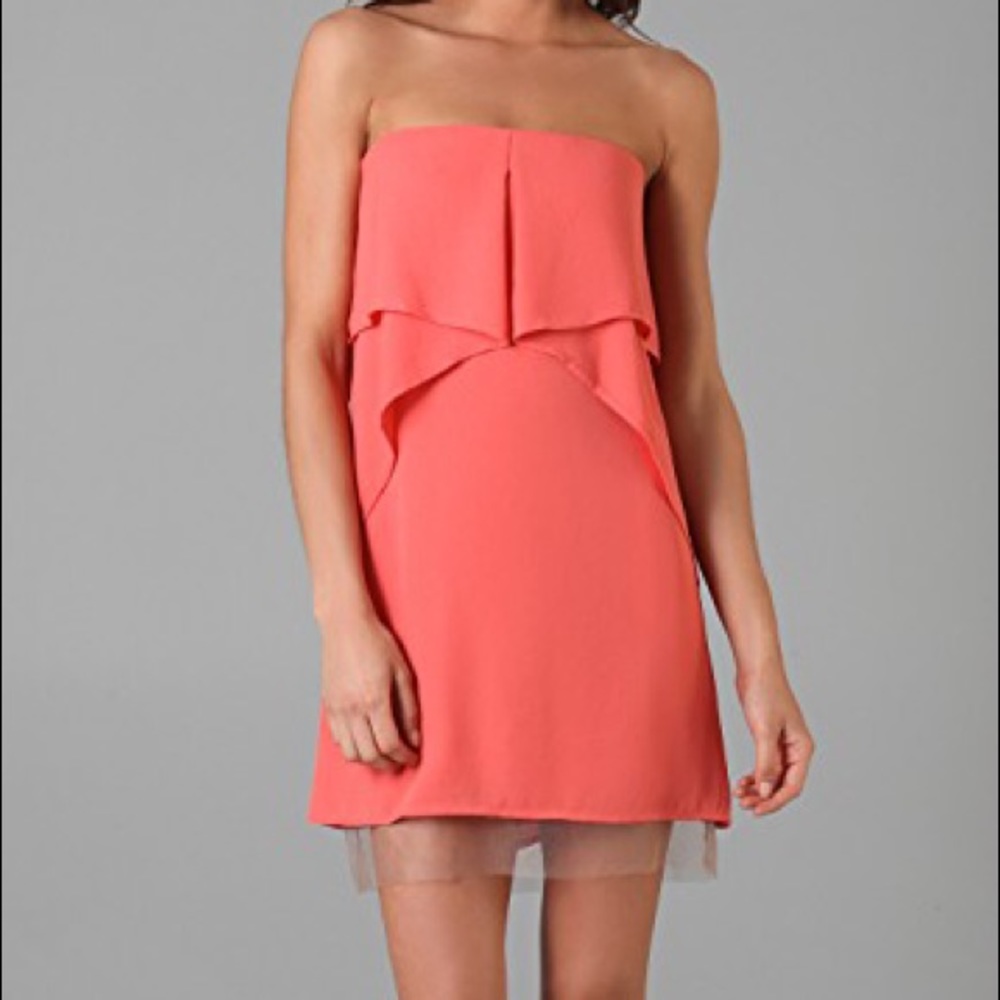 BCBG RUNWAY Fei Fei strapless dress